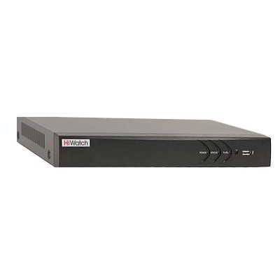 DS-H316/2QA(B) - видеорегистратор 16 канальный DS-H316/2QA(B) (HiWatch) - TVI видеорегистратор, 16 каналов видео 4 Мп (N)