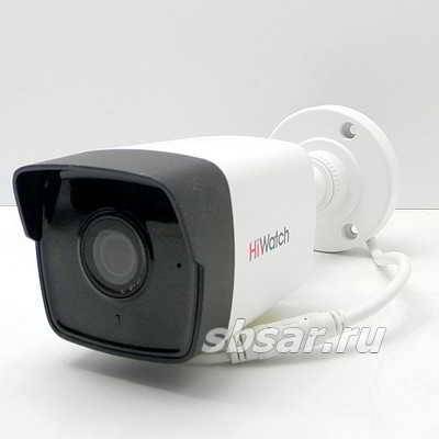 DS-I450M - IP-камера уличная DS-I450M (HiWatch) - 4 Мп уличная IP-камера, с микрофоном и внутренней памятью
