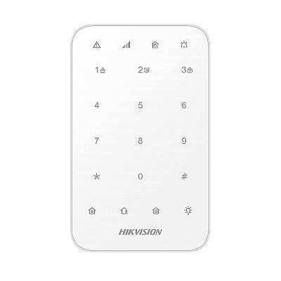 DS-PK1-E-WE - клавиатура управления DS-PK1-E-WE (Hikvision) - беспроводная клавиатура управления панелями AX PRO