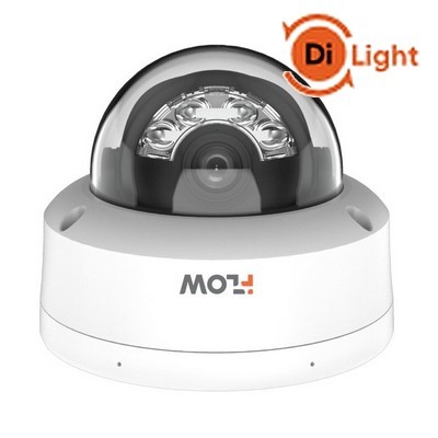 F-IC-2482C2MS - ip видеокамера купольная F-IC-2482C2MS (iFlow) - купольная IP видеокамера 8 Мп с обзором 108 °