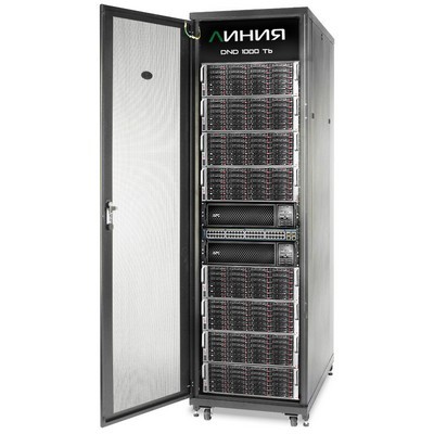 Линия DND 1000 Tb - Система хранения данных Линия DND 1000 Tb (ДЕВЛАЙН) - устройство сетевого хранения до 1056 Тб