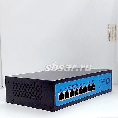 POE F0410F - сетевой POE коммутатор POE F0410F (PROFVIDEO) - сетевой коммутатор, 4 порта с POE, 2 Uplink