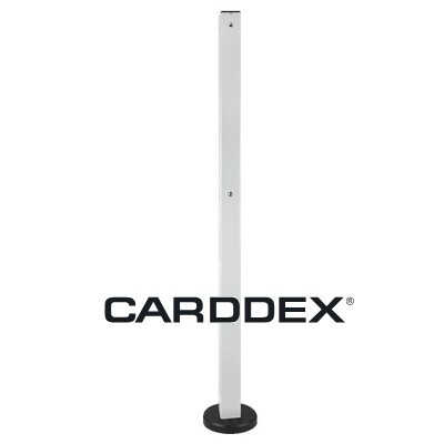 RT-02 (CARDDEX) - стальная стойка ограждения прохода, с полимерным окрашиванием