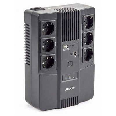SKAT-UPS 800 AI (Бастион) - источник бесперебойного питания 480 Вт (АКБ 9 Ач)