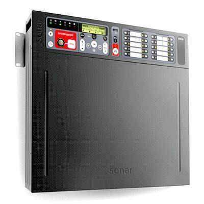 SPM-C20085-DW (Sonar) - прибор управления 20 зонами оповещения и музыки 850 Вт