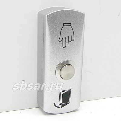 ST-EX010SM - кнопка управления ST-EX010SM (Smartec) - запрос на выход, без подсветки, с механической кнопкой
