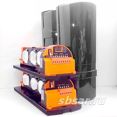 ST-PD103BD-MC - извещатель инфракрасный активный ST-PD103BD-MC (Smartec) - активный 3-х лучевой ИК барьер, 100...300 метров