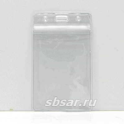 TS-BDG-V - карман с застежкой proxmity карты TS-BDG-V (Tantos) - карман вертикальный с застежкой, для proxmity карт доступа