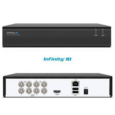 VRF-HD800L - видеорегистратор 10 канальный VRF-HD800L (Infinity) - поддержка восьми AHD/TVI/CVI/CVBS и двух IP видеокамер